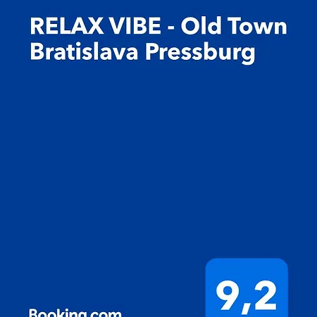 Relax Vibe Old Town * Bratysława